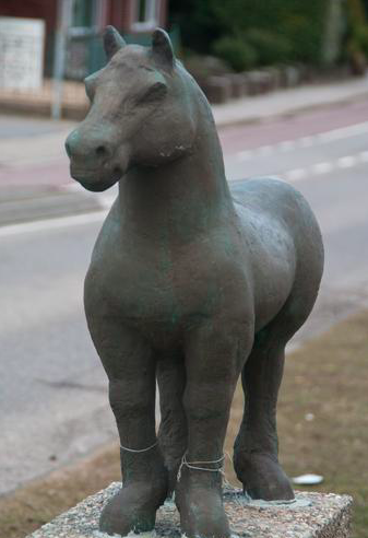 Het Zeeuwse Paard standbeeld